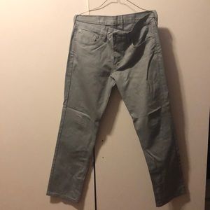 GRAY LEVI 511 JEANS
